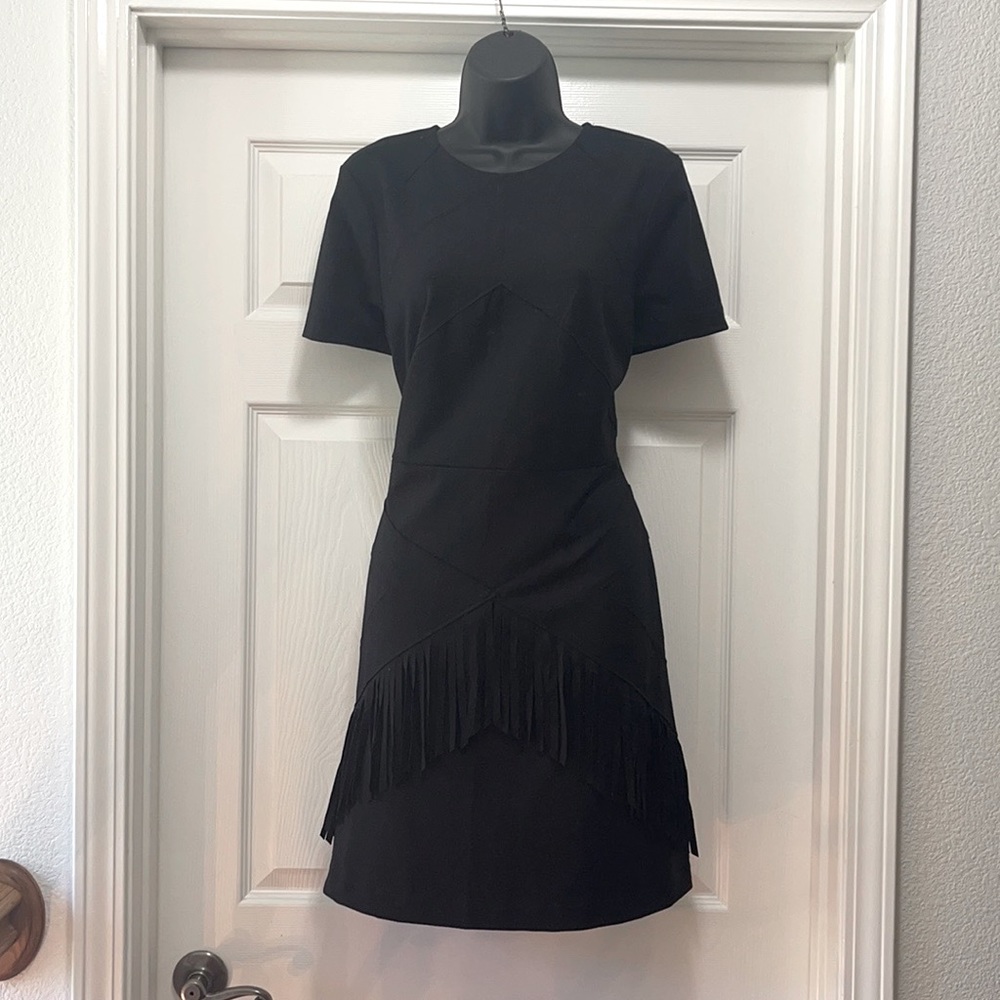 Gianni Bini Black Fringe Dress 🖤🖤🖤